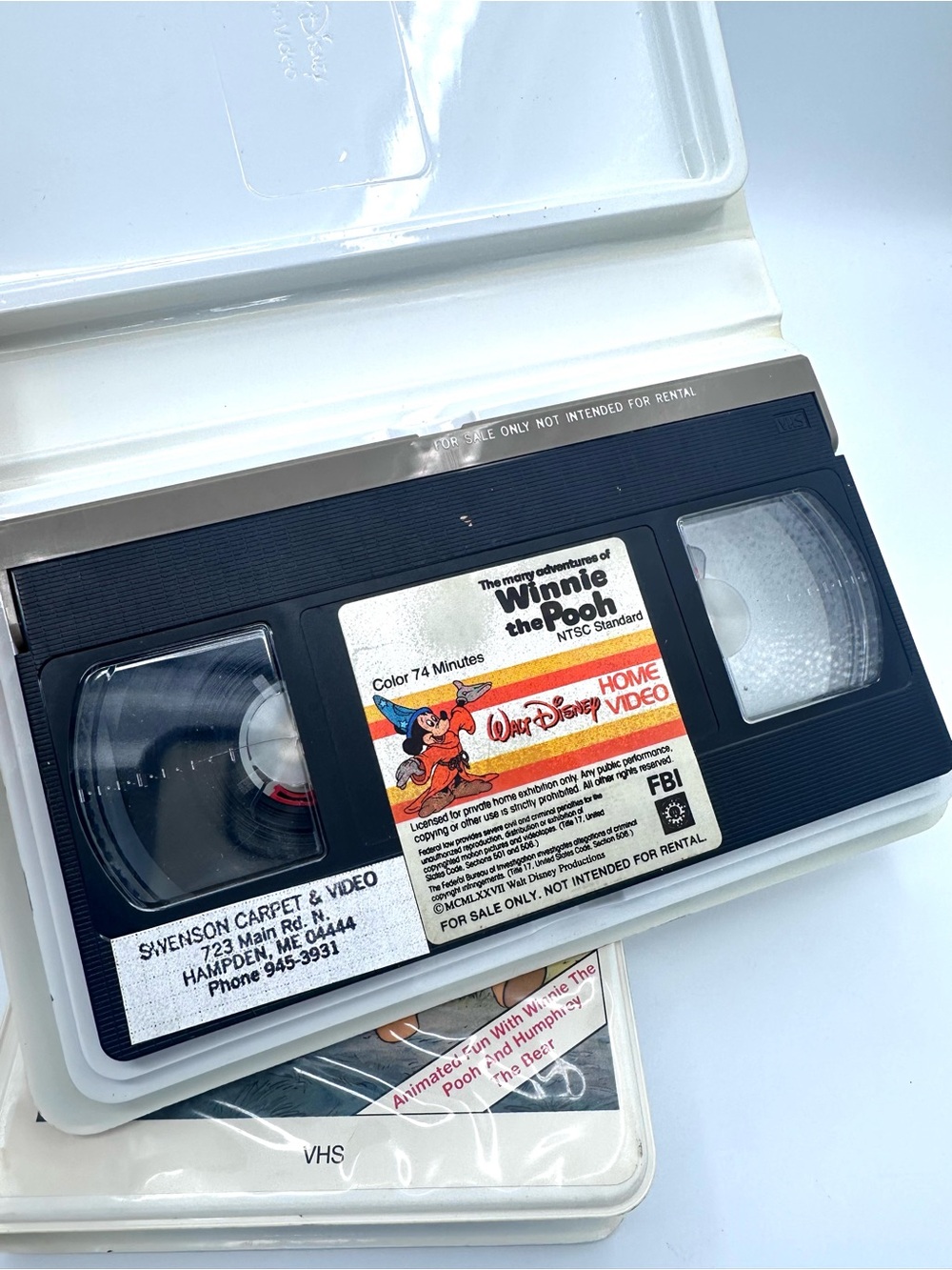Winnie the Pooh VHS Clamshell Walt Disney - Picture 7 of 11